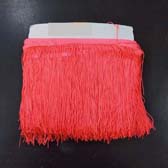 Vágott végű neon színű rojt 20 cm hosszú - GRANITA FLUO